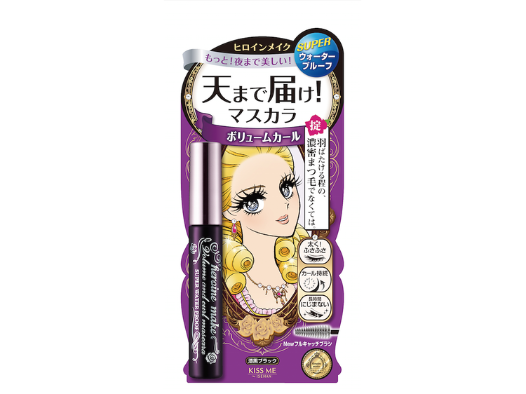 Kiss Me Heroine Make Volume and Curl Mascara Super Waterproof