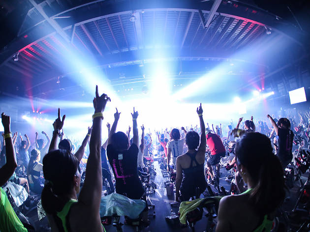 studio sweat spin class