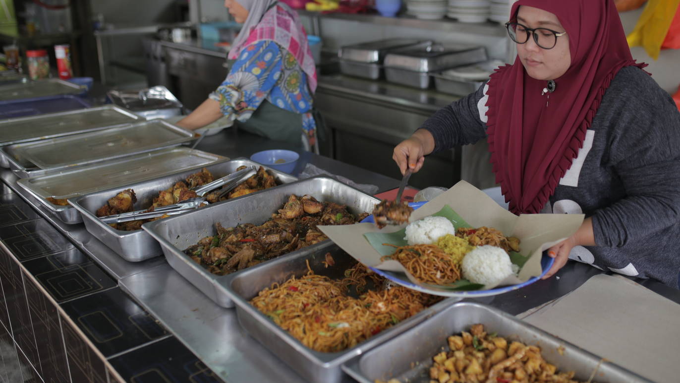 warung ibu nasi ambeng