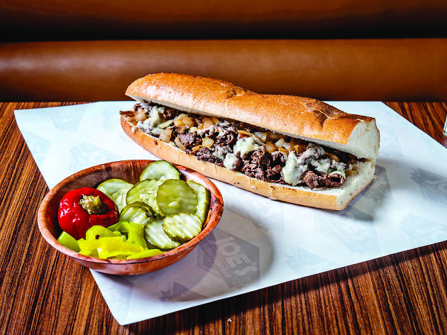 JOE'S STEAKS cheesesteak JOE'S STEAKS cheesesteak