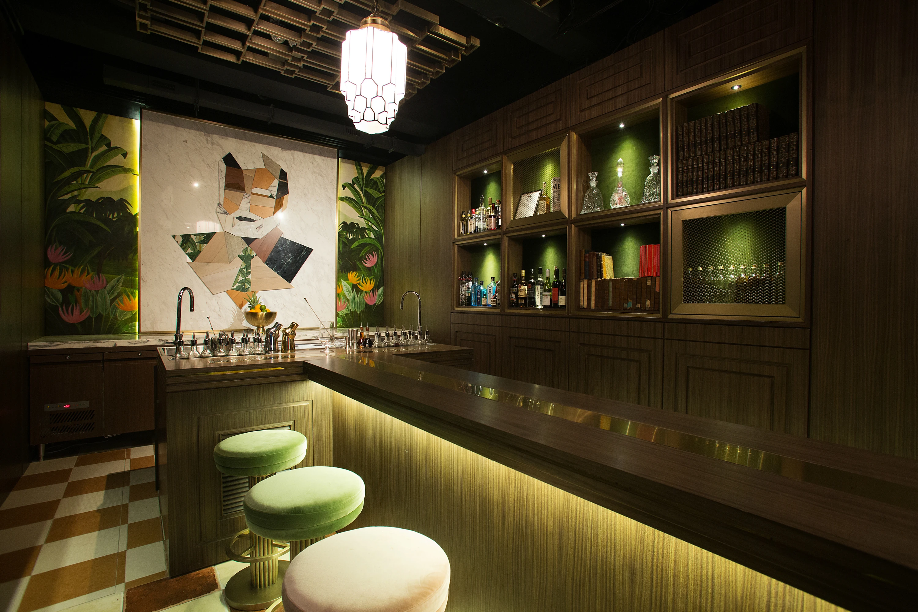 The old man interior