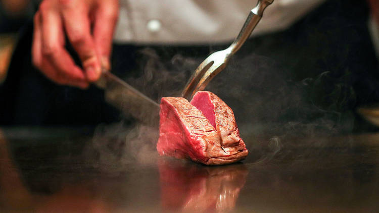 Beef at Japanese Teppanyaki Inn