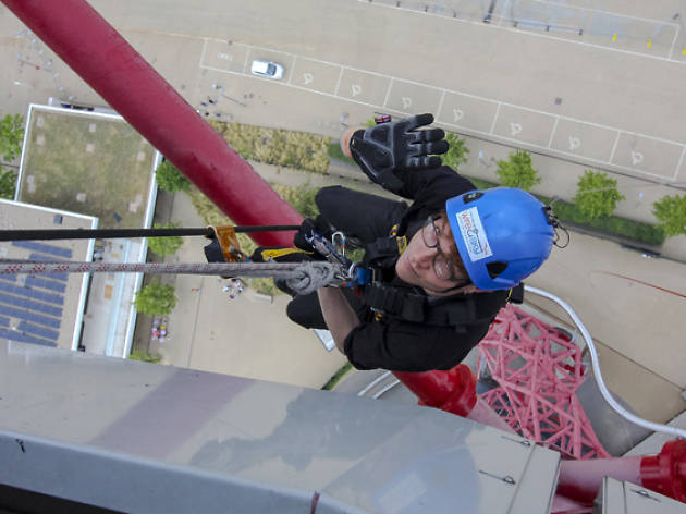 We Tried Abseiling Down The Arcelormittal Orbit In The Olympic Park
