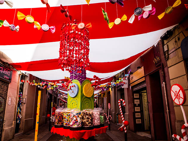 Festa Major de Gràcia 2017. Carrer Berga. Festa Major de Gràcia 2017. Carrer Berga.