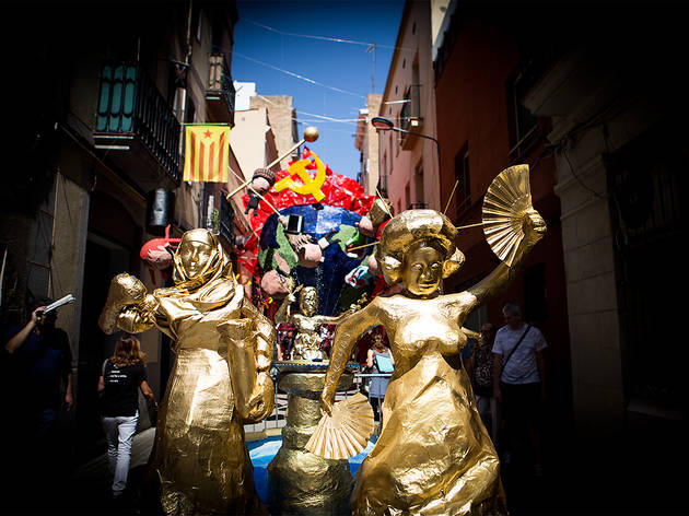 Festa Major de Gràcia 2017. Carrer Progrés. Festa Major de Gràcia 2017. Carrer Progrés.