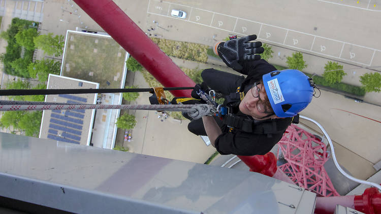 The ArcelorMittal Orbit Abseil