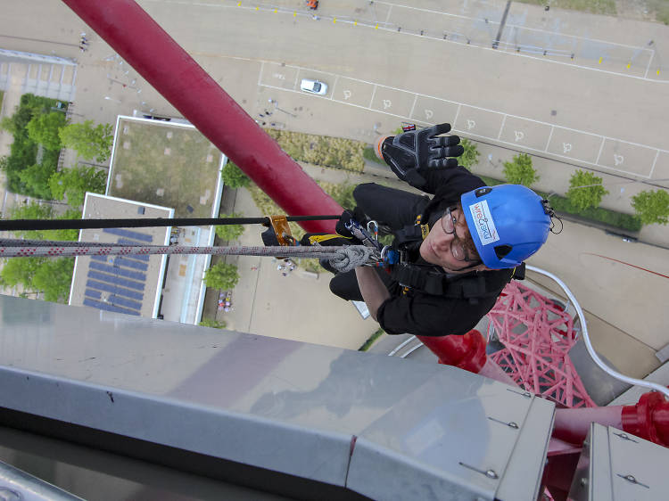 The ArcelorMittal Orbit Abseil