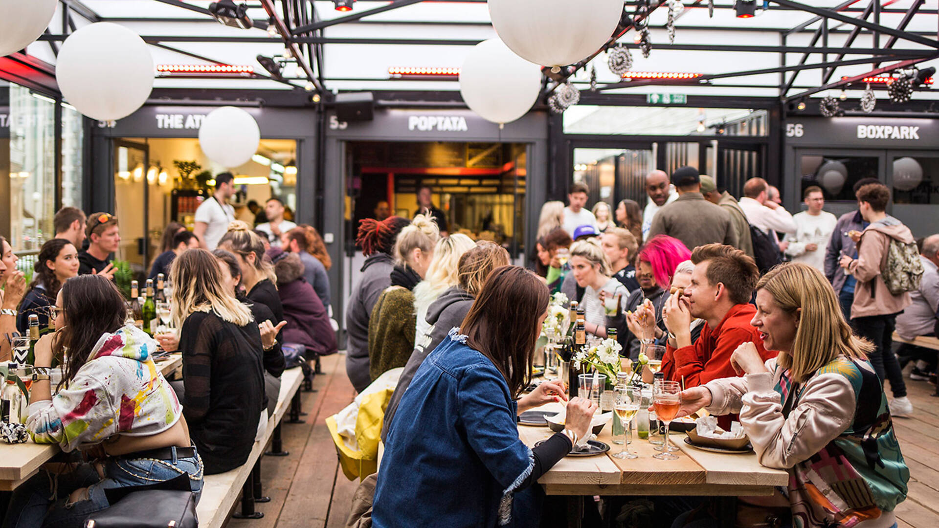 Boxpark Shoreditch | Restaurants in Shoreditch, London