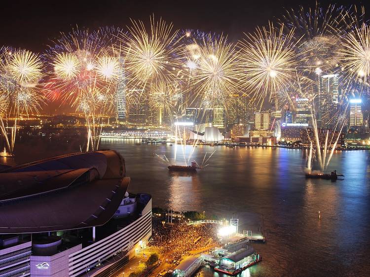 Sydney Harbour fireworks 