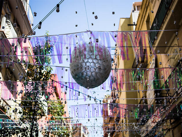 Festa Major de Sants 2017. Carrer Canalejas. Festa Major de Sants 2017. Carrer Canalejas.