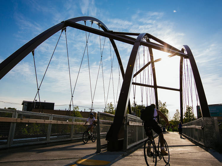 Stretch your legs on the 606