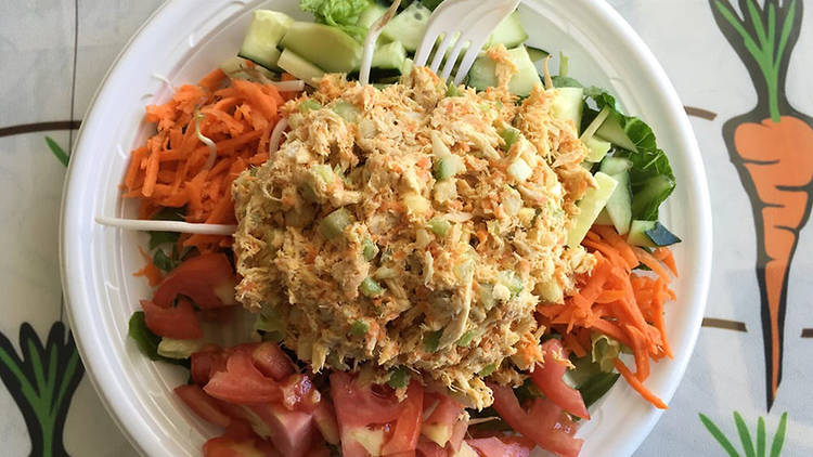 Chicken salad at Last Carrot