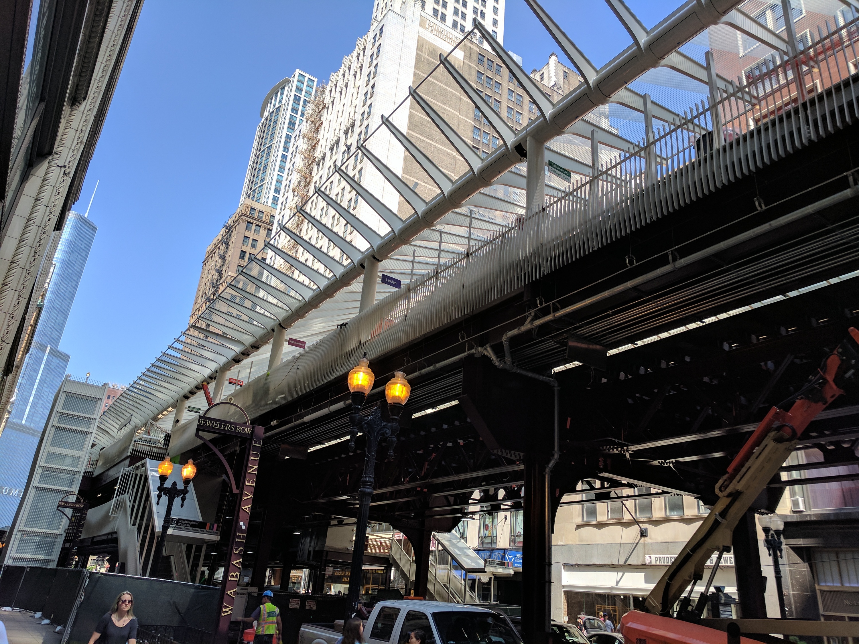 The visually stunning new Washington-Wabash CTA station will open on ...