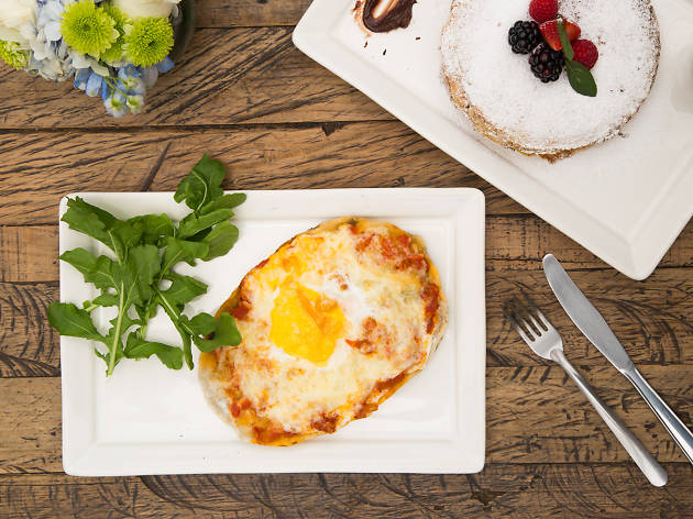 Desayuno huevo pizza María Ciento38 Desayuno huevo pizza María Ciento38 en la CDMX