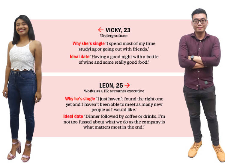 Find me a date: Leon and Vicky