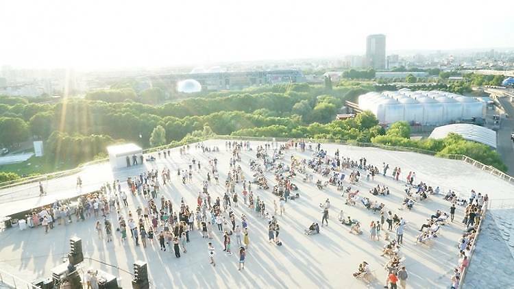 Rooftop & events at the Philharmonie de Paris