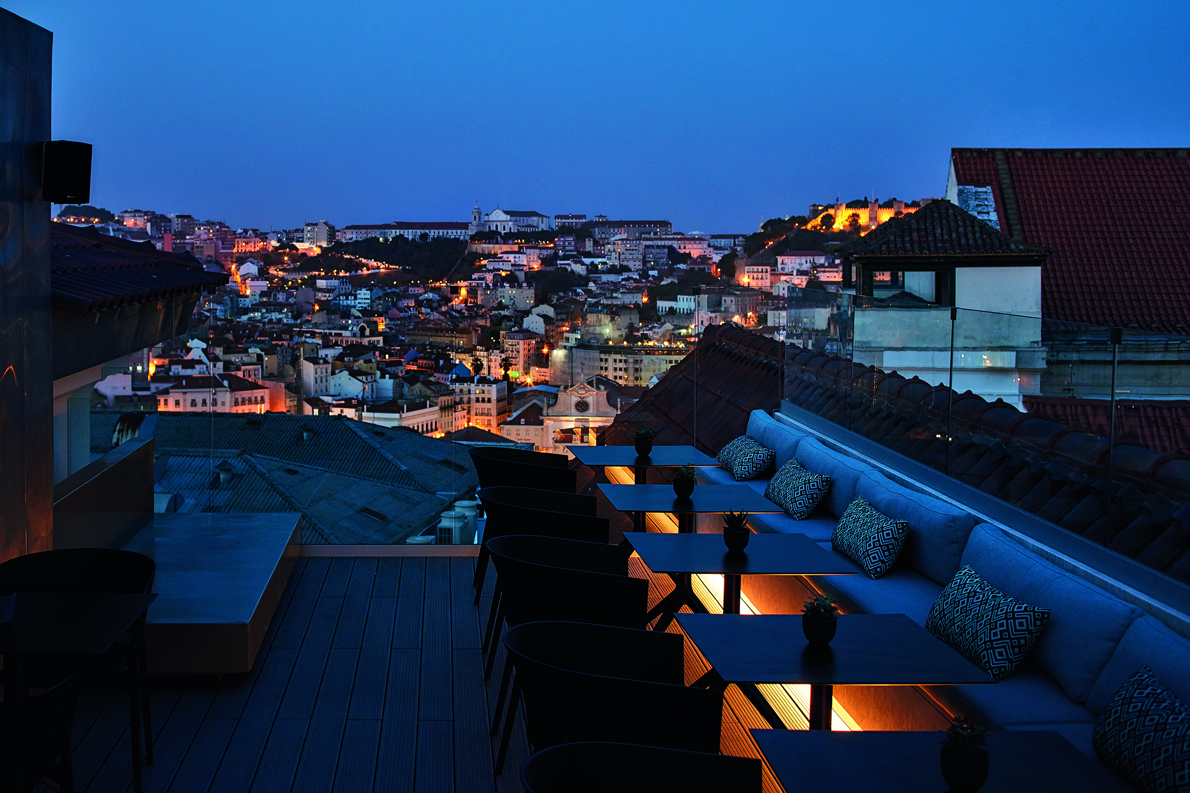 Rooftop do The Lumiares Hotel & Spa