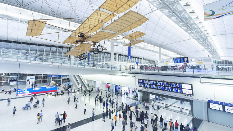 Hong Kong International Airport Arrival Hall