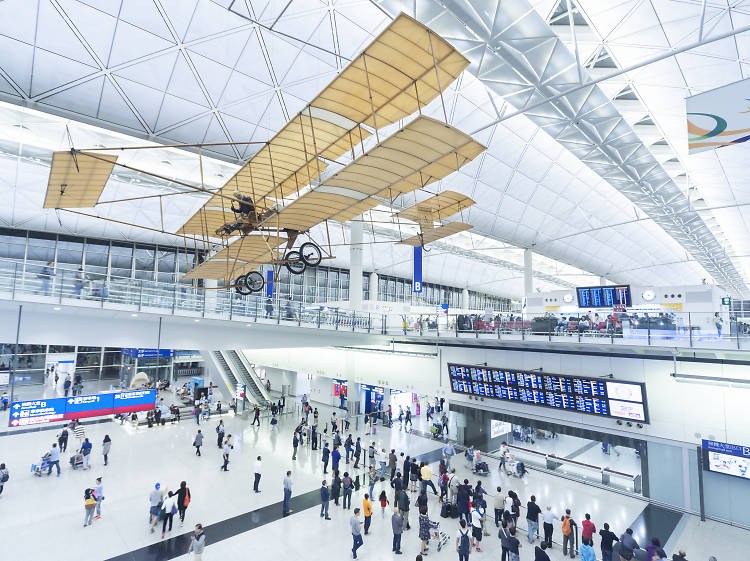 Hong Kong International Airport Arrival Hall