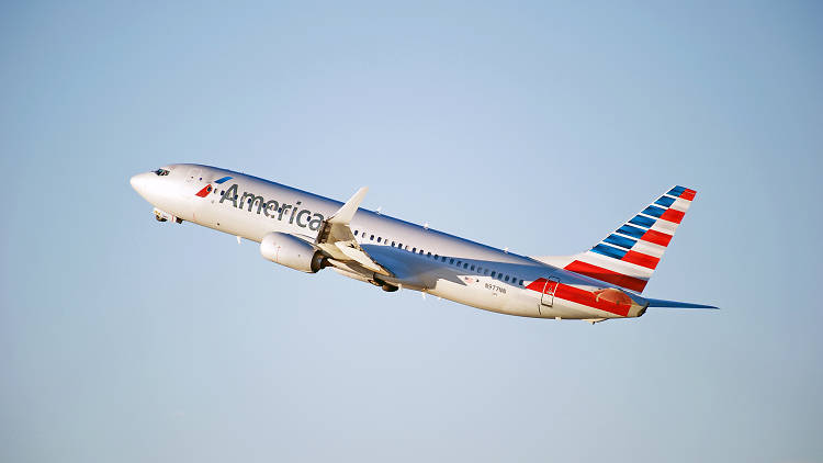 American Airlines plane