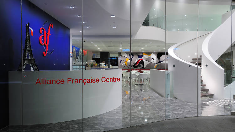 Interior of Alliance Française de Sydney