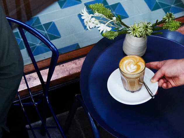 Coffee at Market Lane Coffee, Collins Street Coffee at Market Lane Coffee, Collins Street