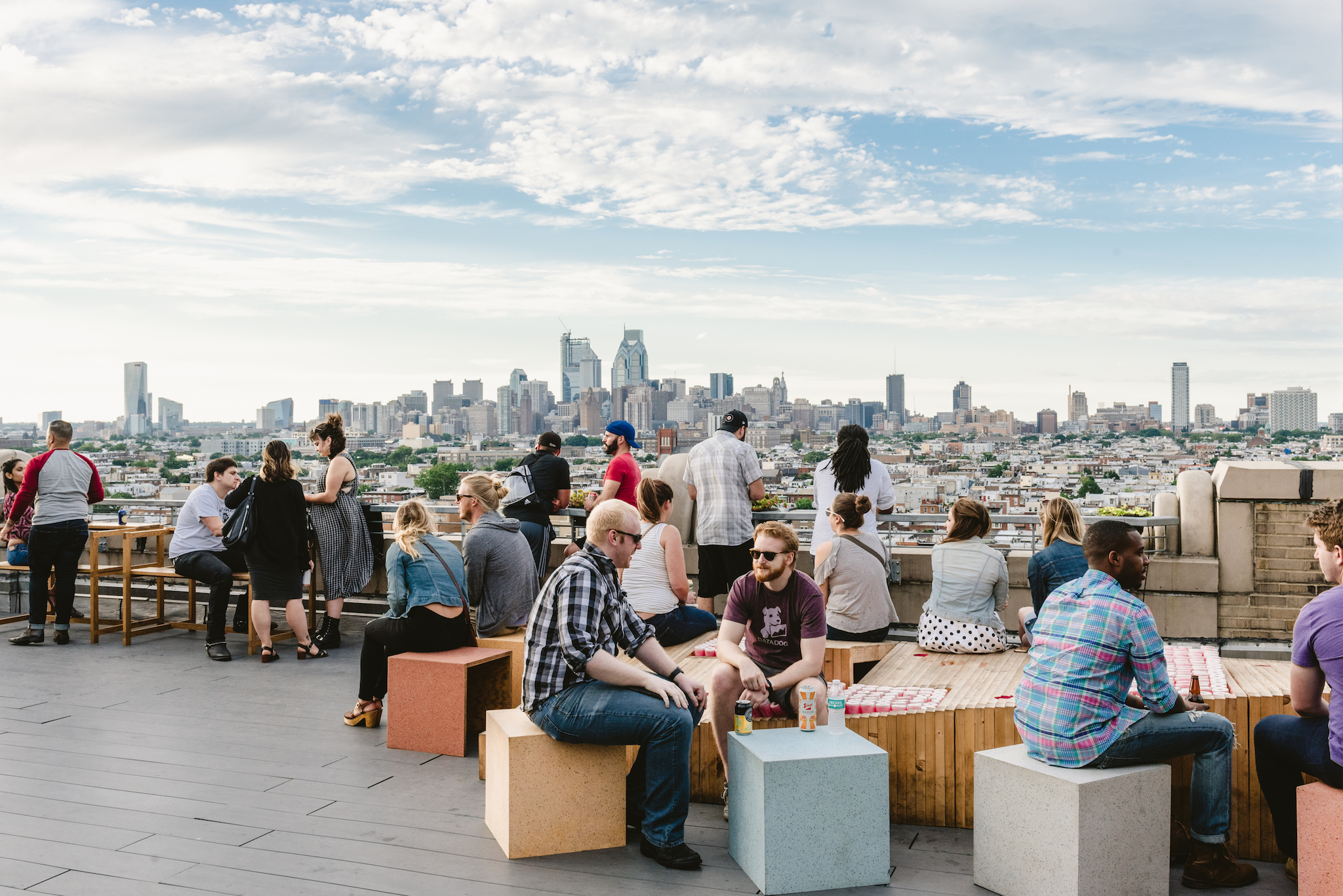 Cigarettes on the roof. Roof Lounge. Roof Party. Bar on Roof. Go through the Roof.