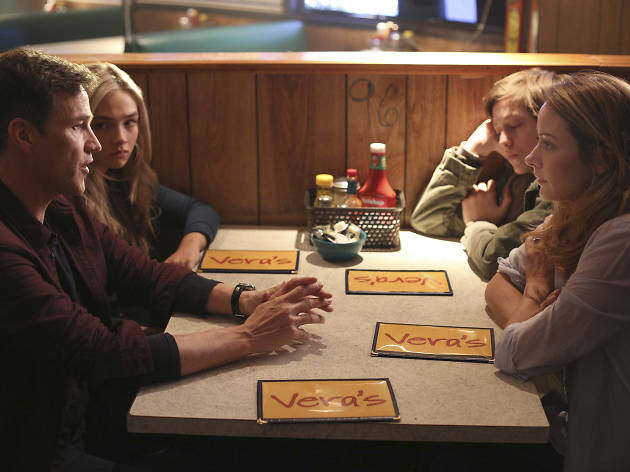 The Gifted THE GIFTED: L-R: Stephen Moyer, Natalie Alyn Lind, Percy Hynes White and Amy Acker in THE GIFTED premiering this fall on FOX. ©2017 Fox Broadcasting Co. Cr: Ryan Green/FOX