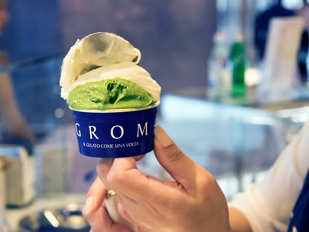 grom green tea gelato grom green tea gelato