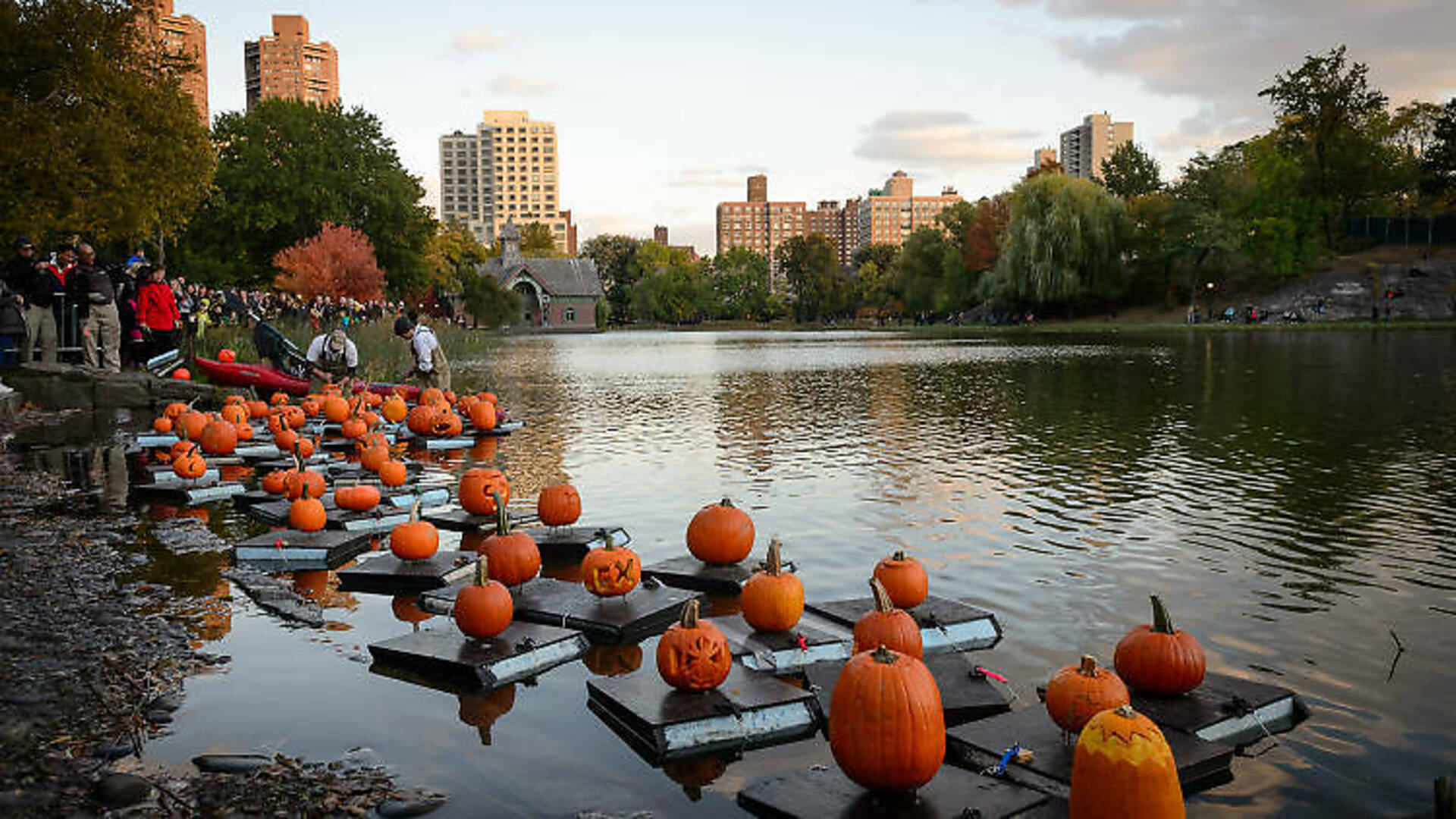 Bring your own jacko'lantern at this flotilla event in Central Park