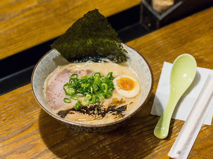 Tonkotsu ramen at Taro’s Ramen, $15