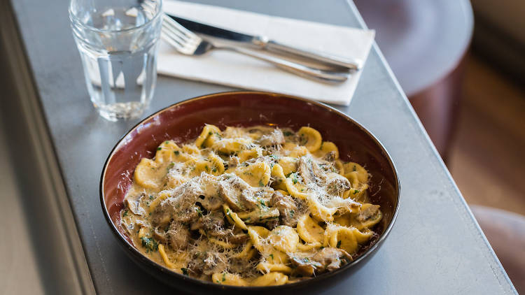 Orecchiette al funghi at Osteria Epoca, $19