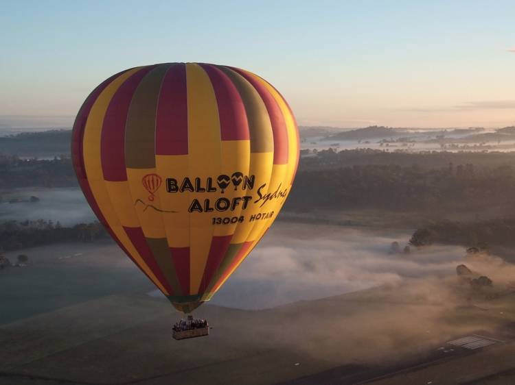 Take to the skies with Balloon Aloft Camden Valley