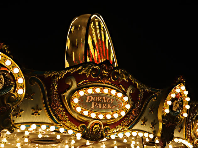 Dorney Park at Night