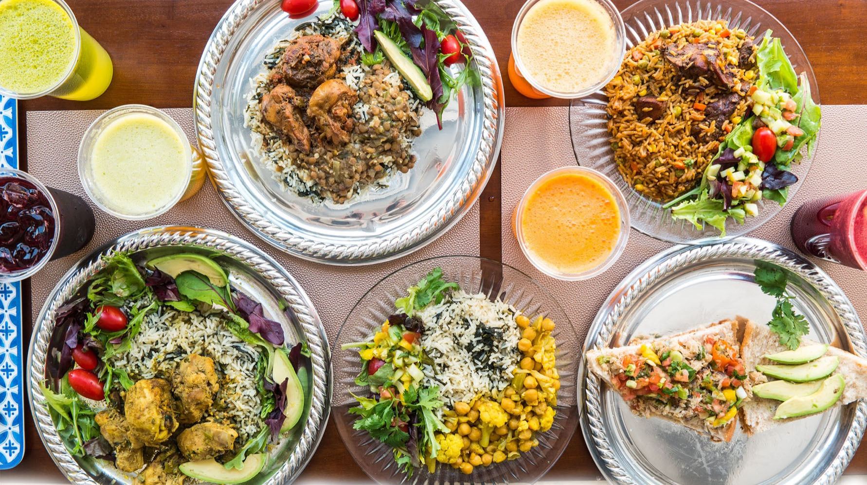 Mother Earth Juice Bar & Caribbean Cafe Restaurants in Queens, New York