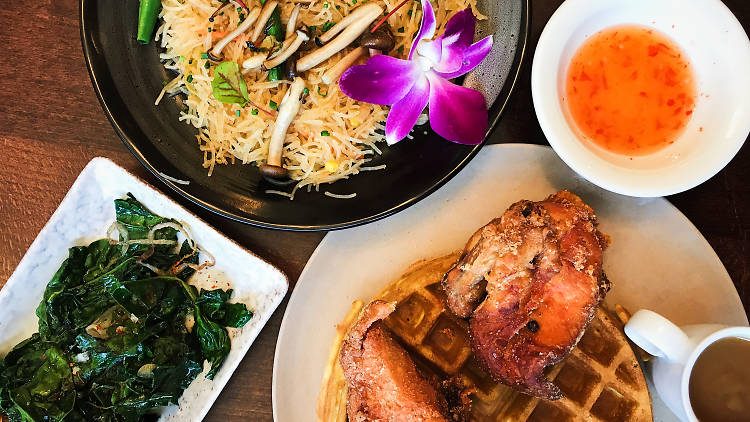 Want Filipino chicken and waffles? Partido is a brunch dream come true.