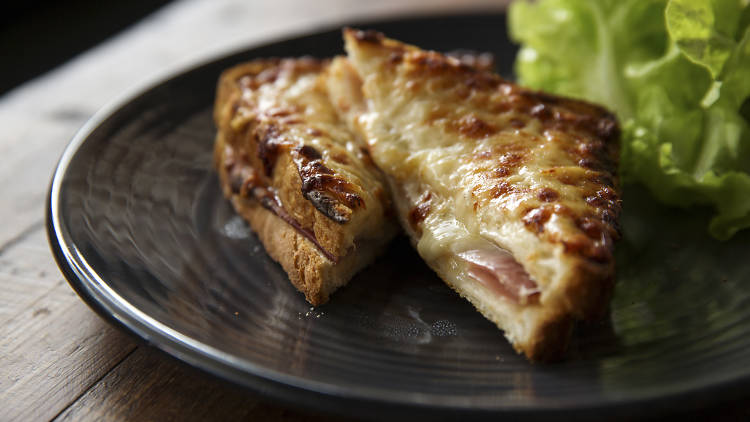 Croque Monsieur at Budburst, $16