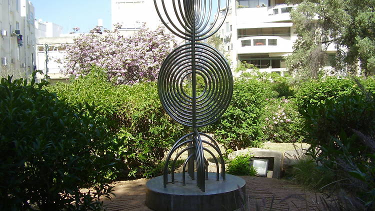 "Shorashim - Menorah" by Yaacov Agam