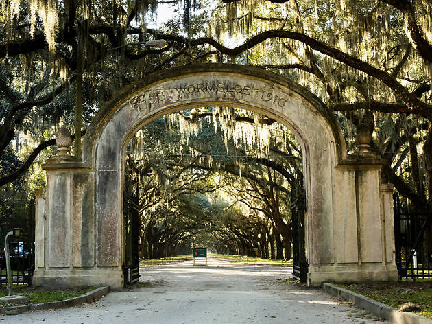 Wormsloe Plantation entrance Wormsloe Plantation entrance
