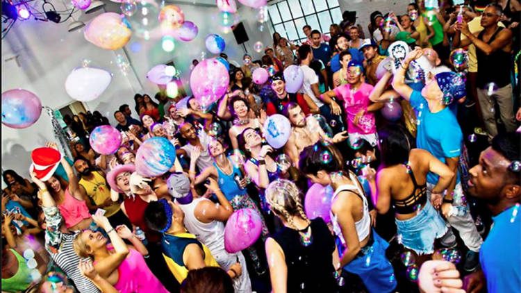 Daybreaker dance party