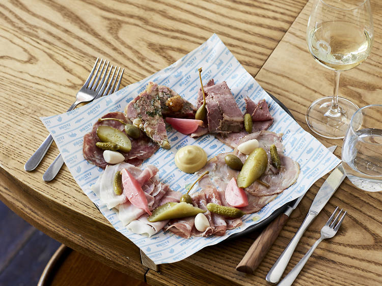 Small charcuterie selection at French Saloon, $18