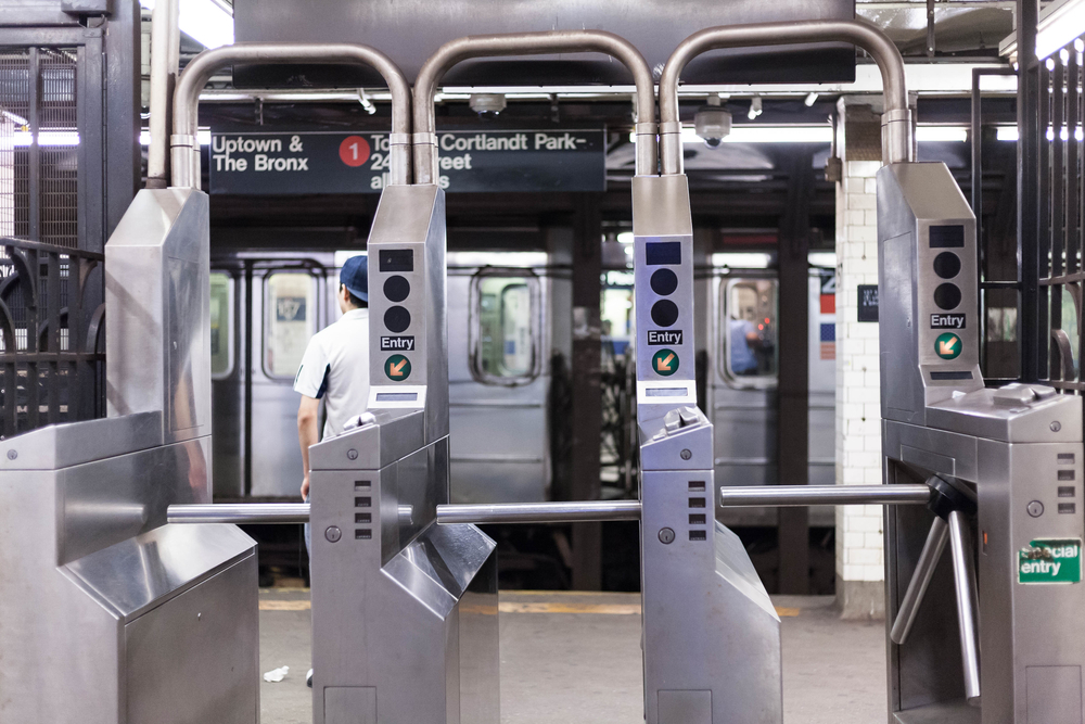 So when is your kid really too old to duck the subway turnstile?