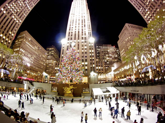The ice skating rink at Rockefeller Center opens next week The ice skating rink at Rockefeller Center opens next week