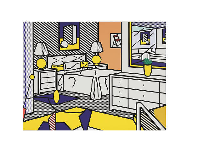 Roy Lichtenstein, Interior with Mobile, 1992 Roy Lichtenstein, Interior with Mobile, 1992