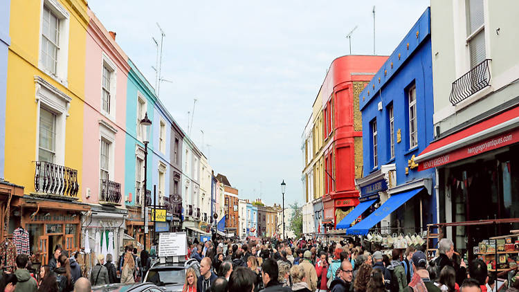 best flea markets london, Portobello Road Market