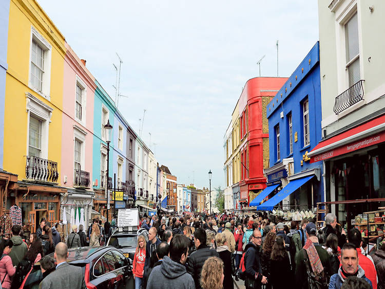 best flea markets london, Portobello Road Market