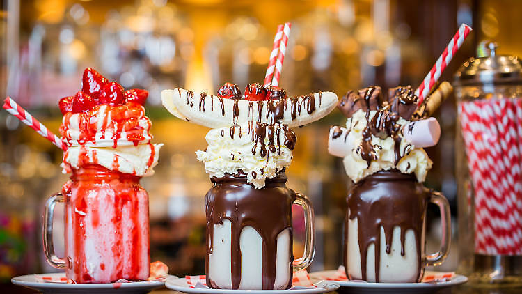 Freakshakes at Maxwell's Bar and Grill