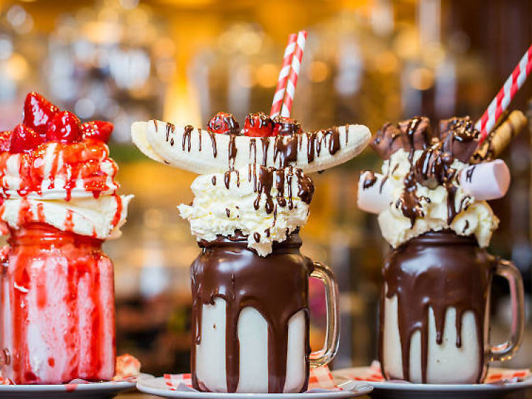 Freakshakes at Maxwell's Bar and Grill