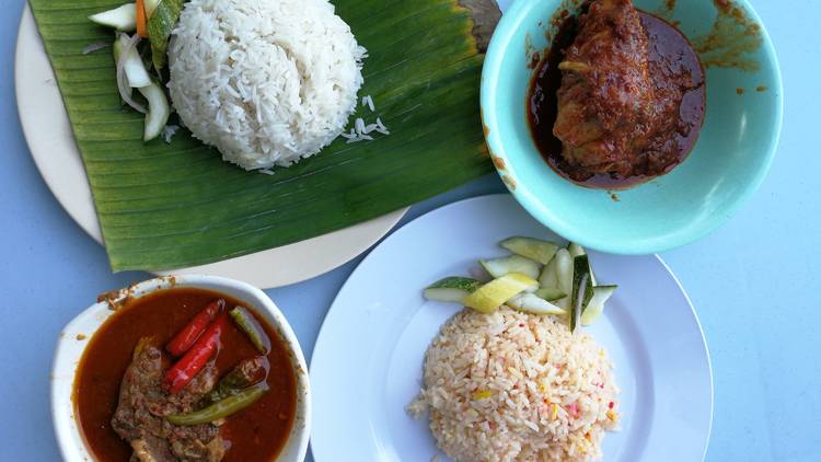 Terengganu nasi dagang at Warung Terengganu