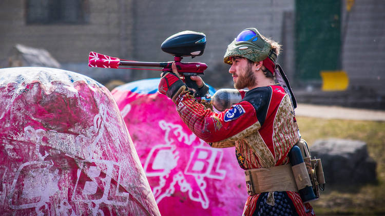 Generic paintball player profile